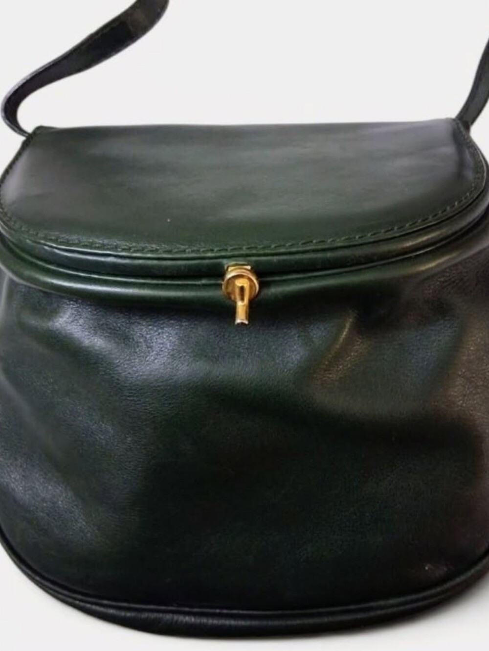 Vintage Hunter Green Bottega Veneta Bag Old Money